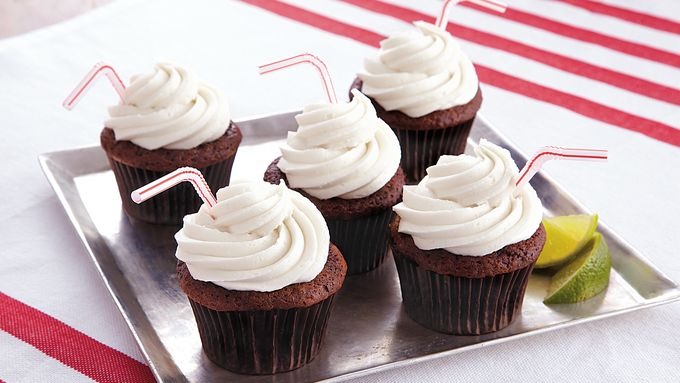 Rum and Cola Cupcakes