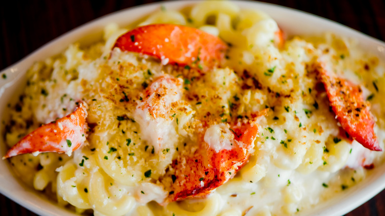 Lobster mac and cheese