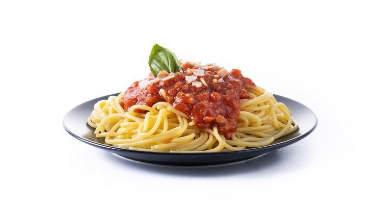 bowl of spaghetti