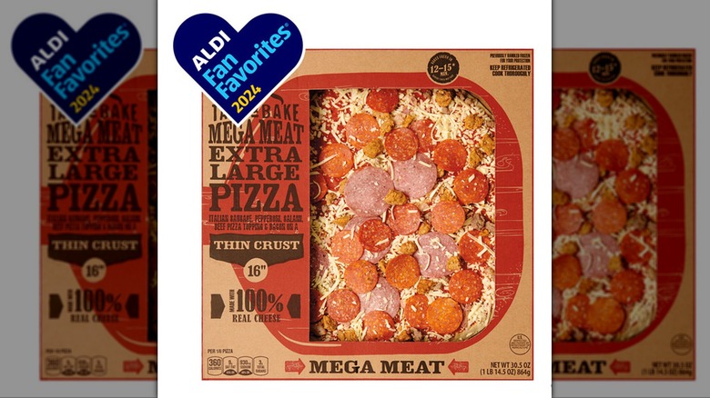 Mama Cozzi's Pizza Kitchen Take and Bake Mega Meat Deli Pizza