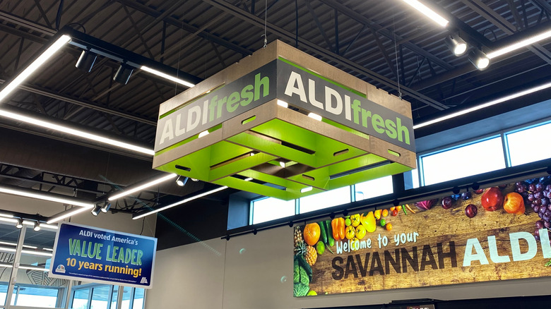 Aldi interior