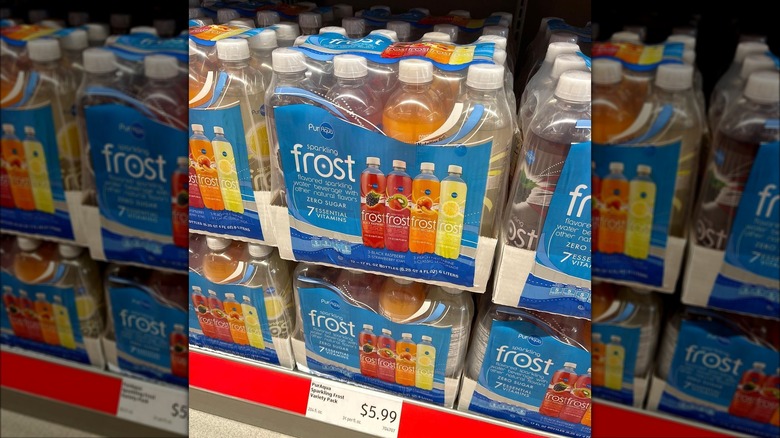 Aldi Sparkling Frost fruit drinks