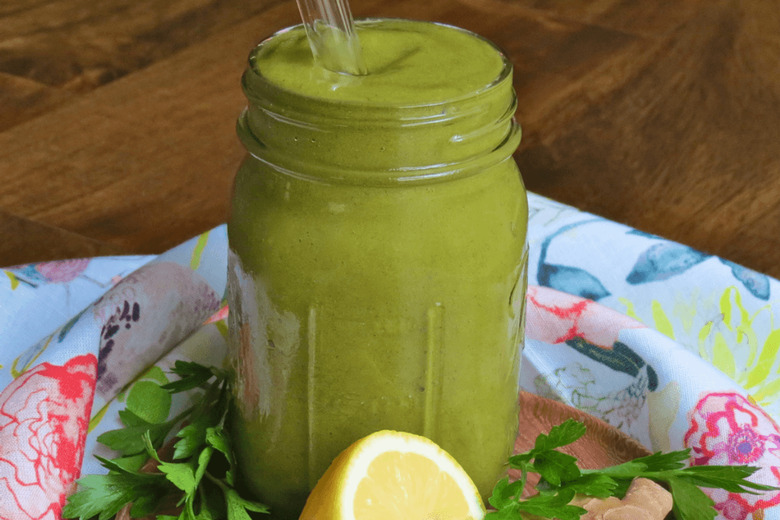 grass citrus smoothie