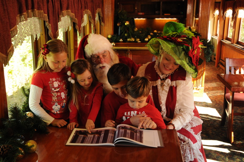 Santa's Steam Spectacular at New Hope Scenic Railway (New Hope, Pennsylvania) 