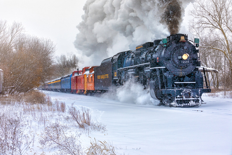 North Pole Express at the Steam Railroading Institute (Owosso, Michigan)