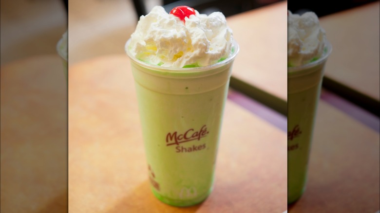 McDonald's shamrock shake