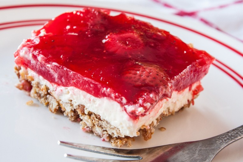 #16 Strawberry Pretzel Salad