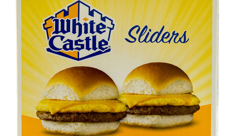 White Castle breakfast sliders