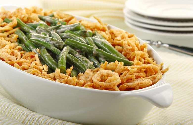 Green Bean Casserole with Crispy Onions