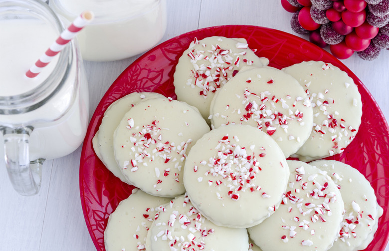 Peppermint Crunch Sugar Cookies