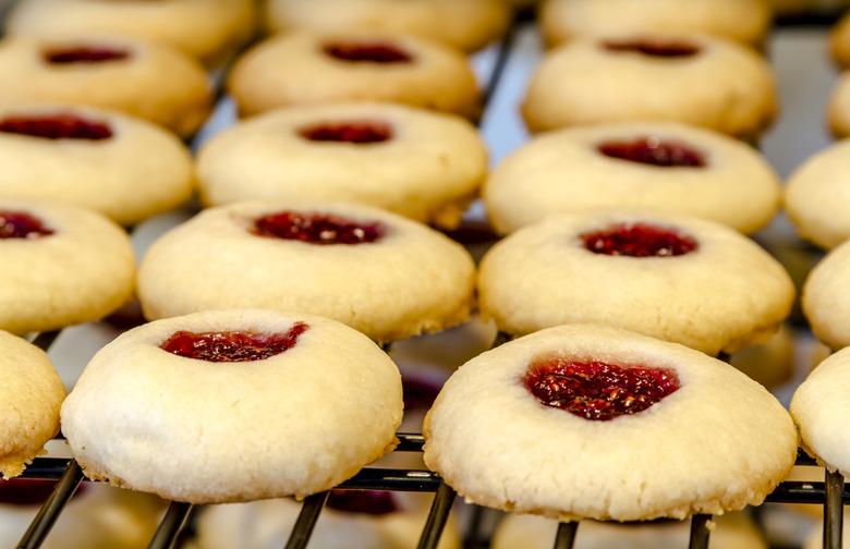 Raspberry Jam Cookies