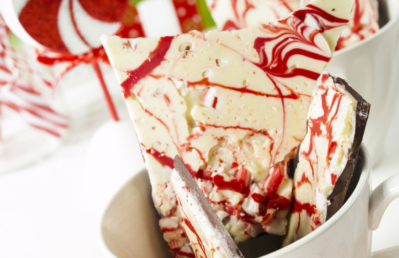 Swirled Peppermint Bark