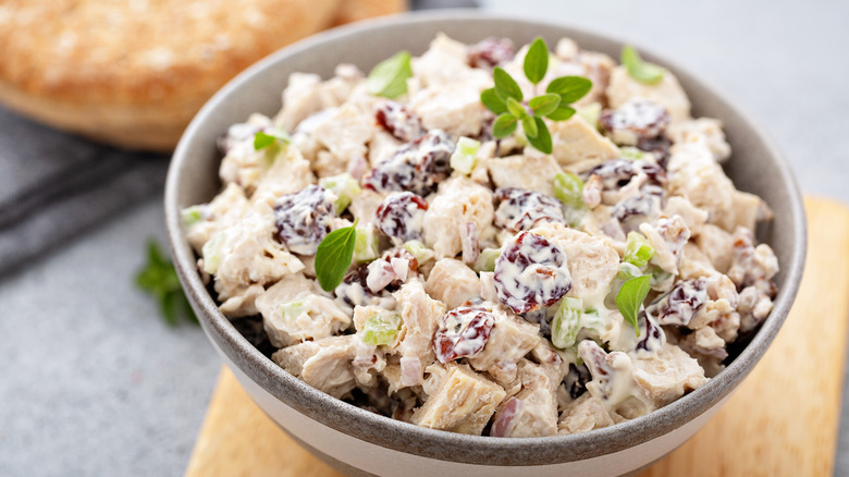 chicken salad with cranberries