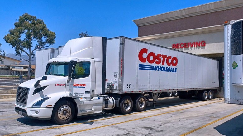 Costco delivery truck