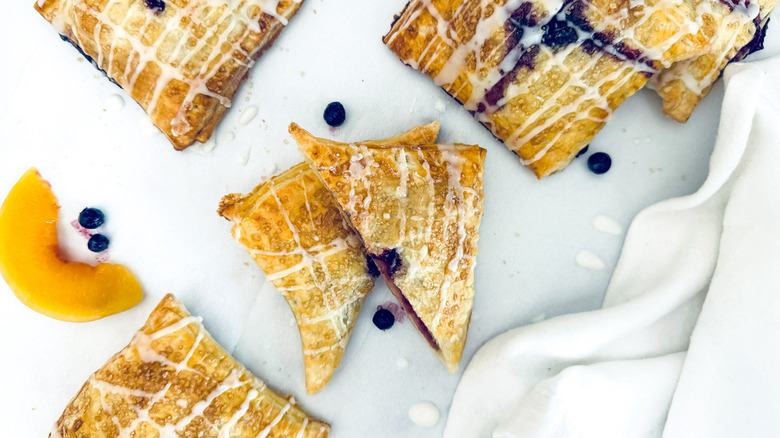 glazed hand pies with fruit