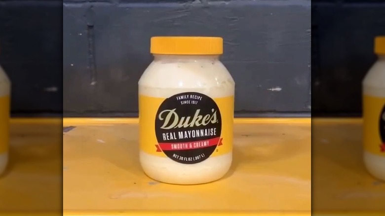 jar of Duke's mayonnaise