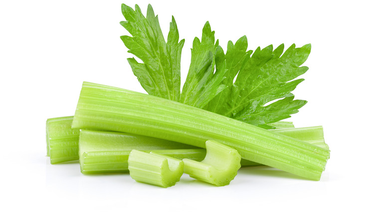 Fresh crisp celery