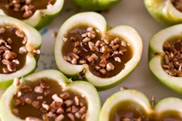 Inside-Out Caramel Apples