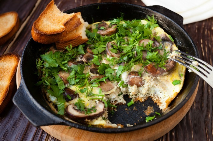 Green Egg Skillet Bake