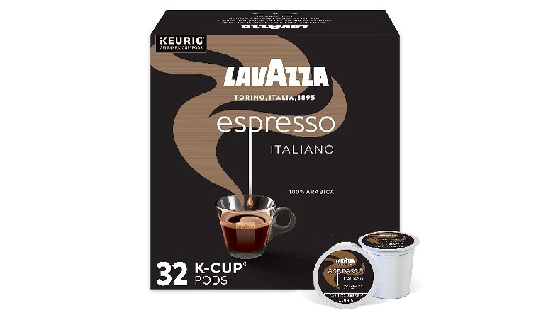 Lavazza espresso coffee k-cups