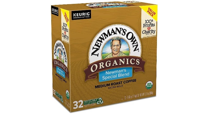 Newman's Own Organic coffee pods