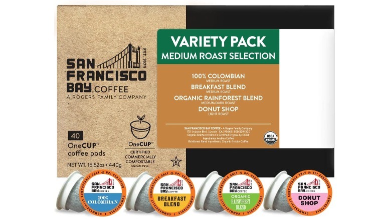 Compostable k-cup coffee pods