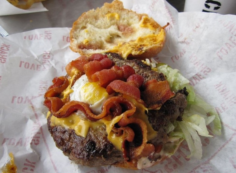 #7 Dirty Love Burger, Love Shack (Fort Worth, Texas): $7.50