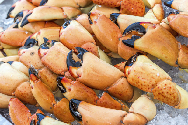 8) Stone Crab Claws