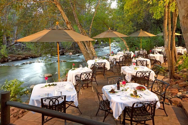 5) L'Auberge Restaurant on Oak Creek, Sedona, Ariz.