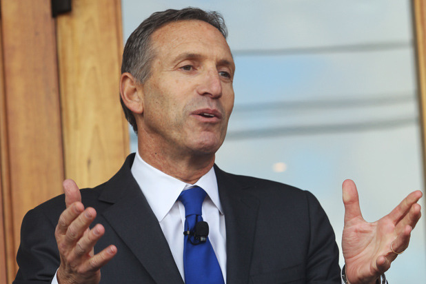 1. Howard Schultz, Chairman, Founder, and CEO, Starbucks