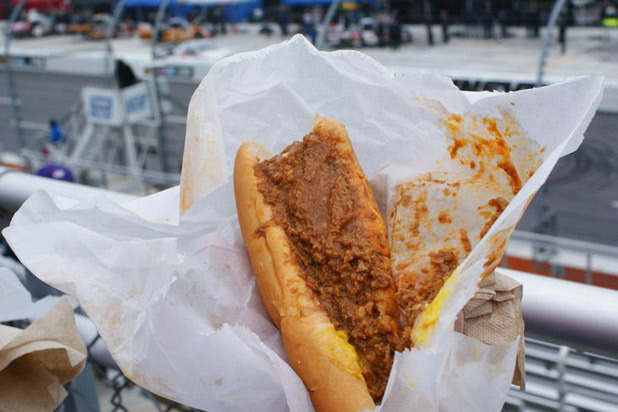 25) Martinsville Speedway, Ridgeway, Va.: Chili Dog