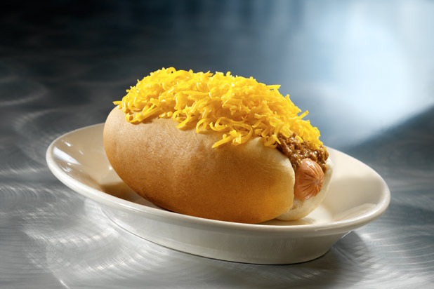 21) Blue Ash Chili, Cincinnati: Cheese Coney