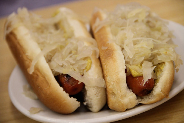 8) Katz's Delicatessen, New York City: Mustard and Sauerkraut