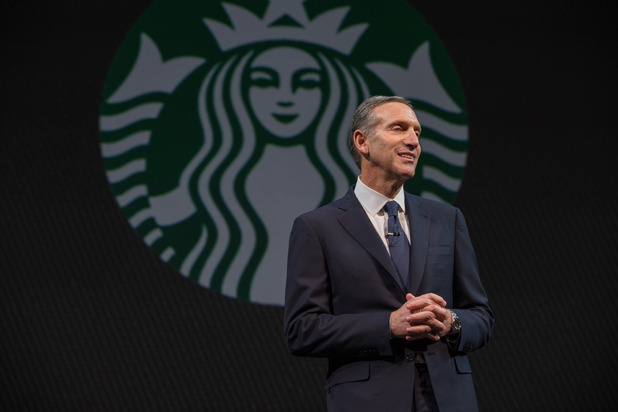 1. Howard Schultz, Chairman, Founder, and CEO, Starbucks 