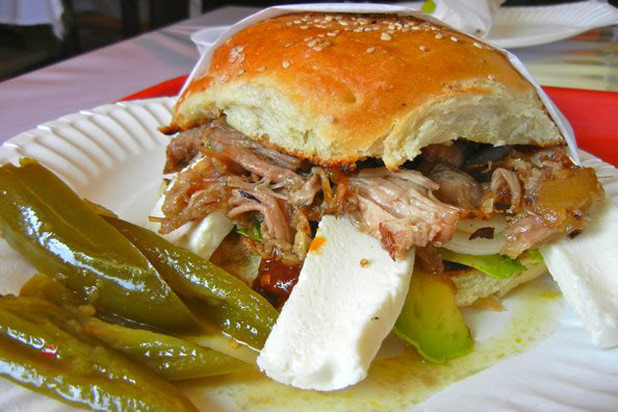 38) Cemitas Poblanas Elvirita, Los Angeles, Calif.