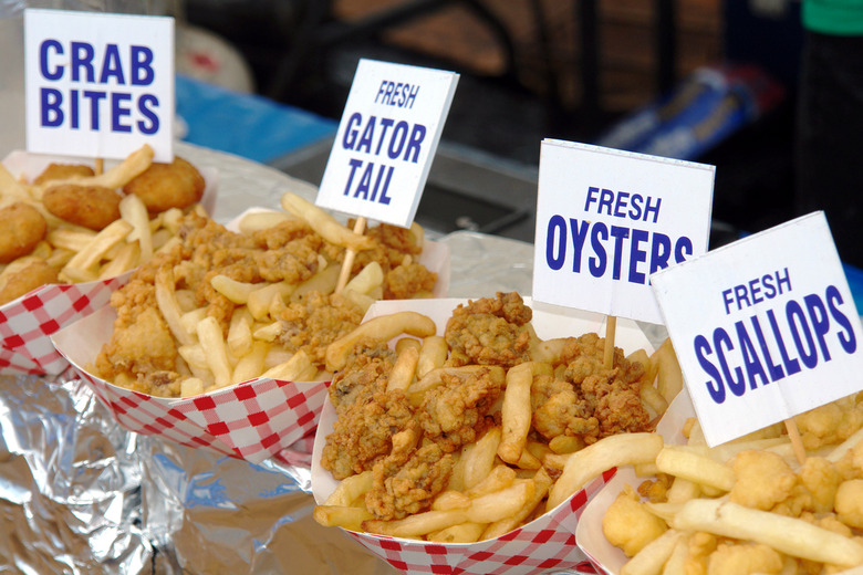 32. Fried Alligator, Various Fairs