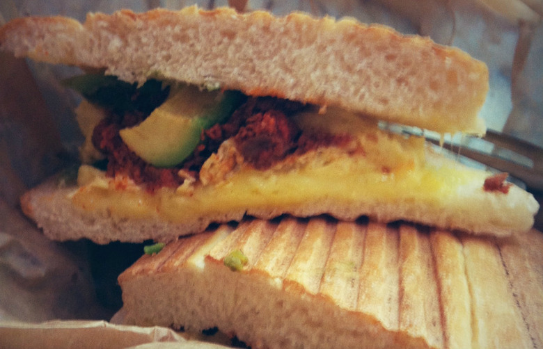 #1 Xoco, Chicago: Chorizo-Egg Torta 