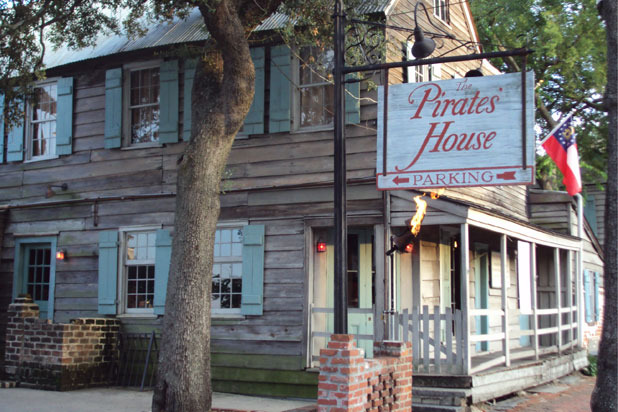 The Pirates' House — Savannah, Ga.