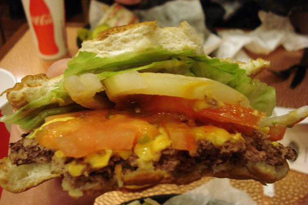 Binion's Café's Hangover Breakfast Burger — Las Vegas