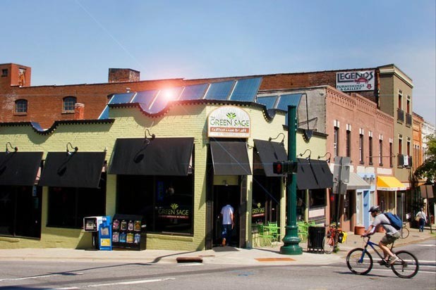 10) The Green Sage, Asheville, North Carolina