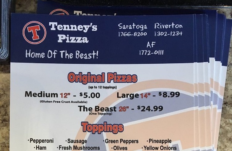 #12 26-Inch Pizza, Tenney's Pizza, Saratoga Springs, Utah