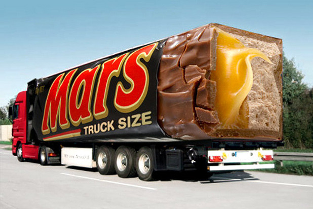 Mars Bar Truck 