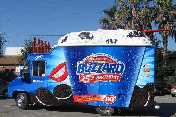 DQ Blizzard Truck