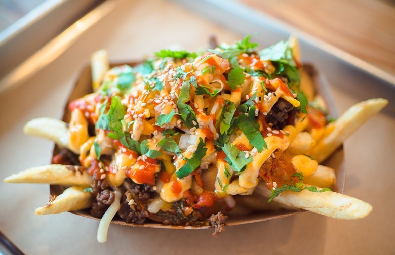 6. The Original Loaded Kimchi Fries — Chi'lantro BBQ, Austin, Texas