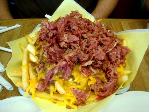 12. Pastrami Chili Cheese Fries — The Hat, Various Locations, Calif.