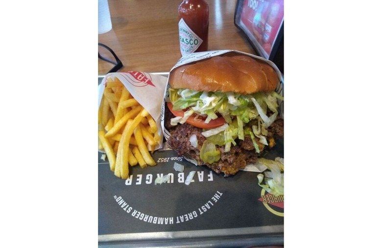 #9 Cheeseburger with Everything, Fatburger