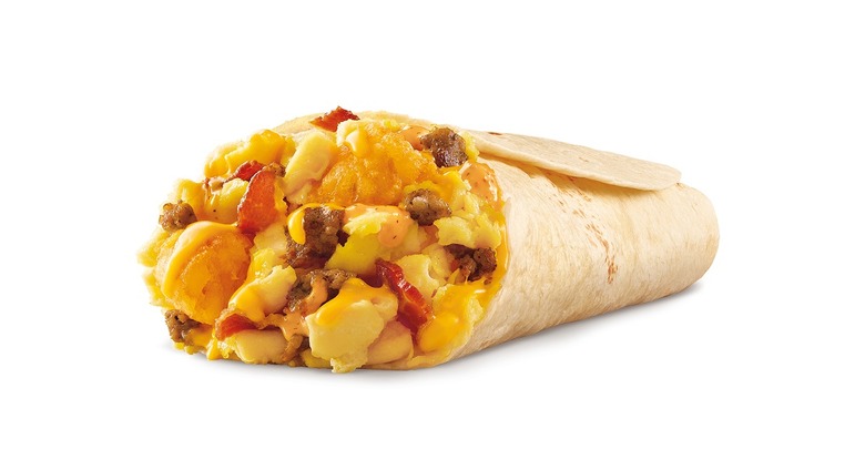 #7 Sonic: Ultimate Meat and Cheese Breakfast Burrito