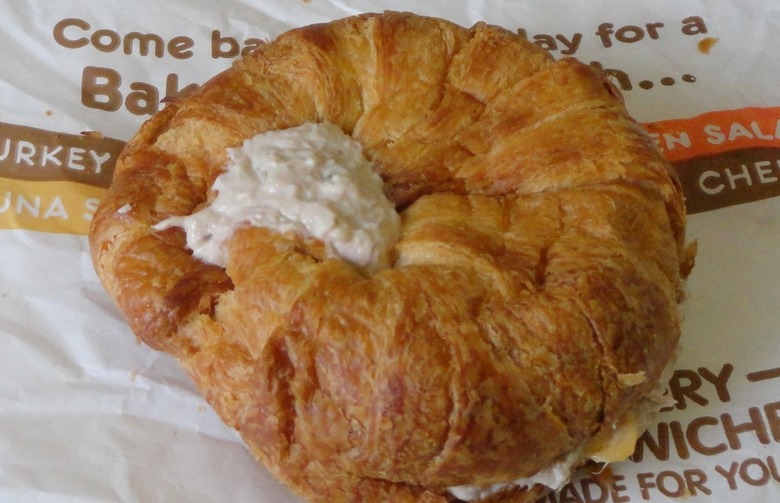 #12 Dunkin' Donuts: Tuna Melt on a Croissant