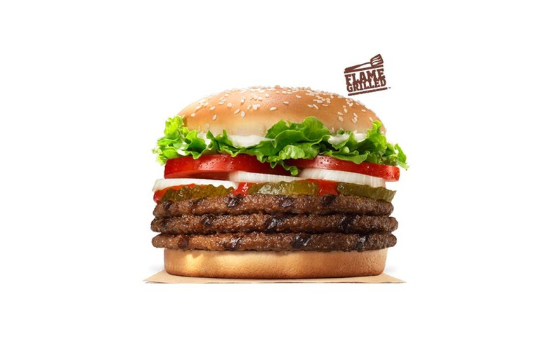 #2 Burger King: Triple Whopper