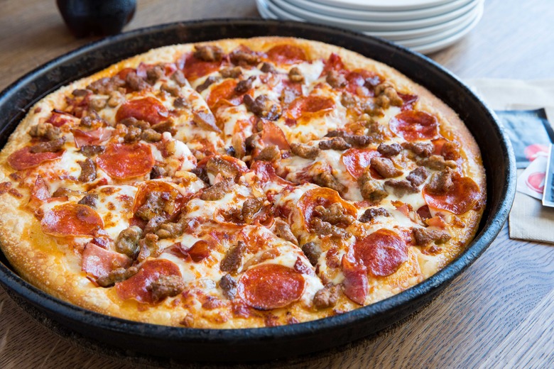 #8 Pizza Hut: Meat Lover's 6" Personal Pan Pizza